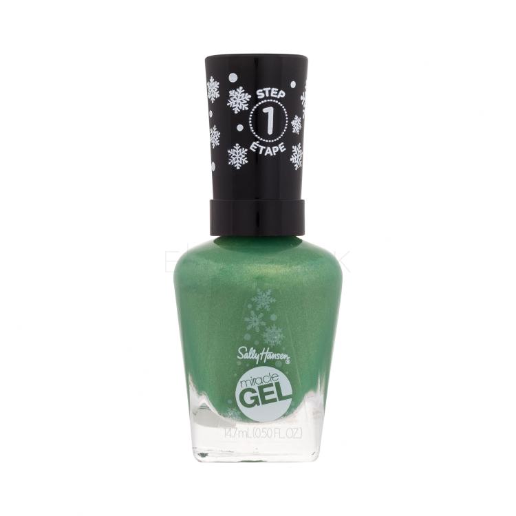 Sally Hansen Miracle Gel Holiday Collection Lak na nechty pre ženy 14,7 ml Odtieň 918 Under The Tree