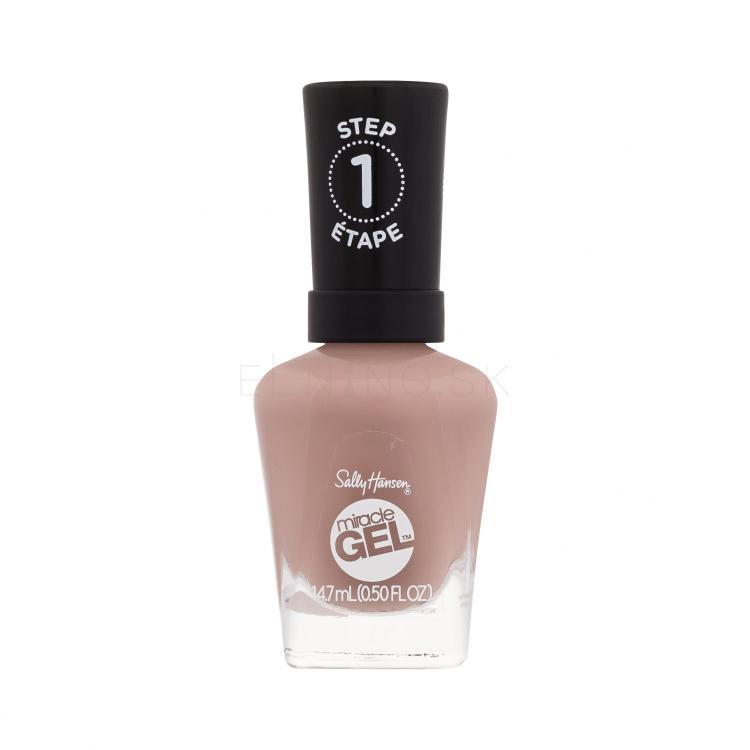 Sally Hansen Miracle Gel Lak na nechty pre ženy 14,7 ml Odtieň 212 Mocha Me Crazy