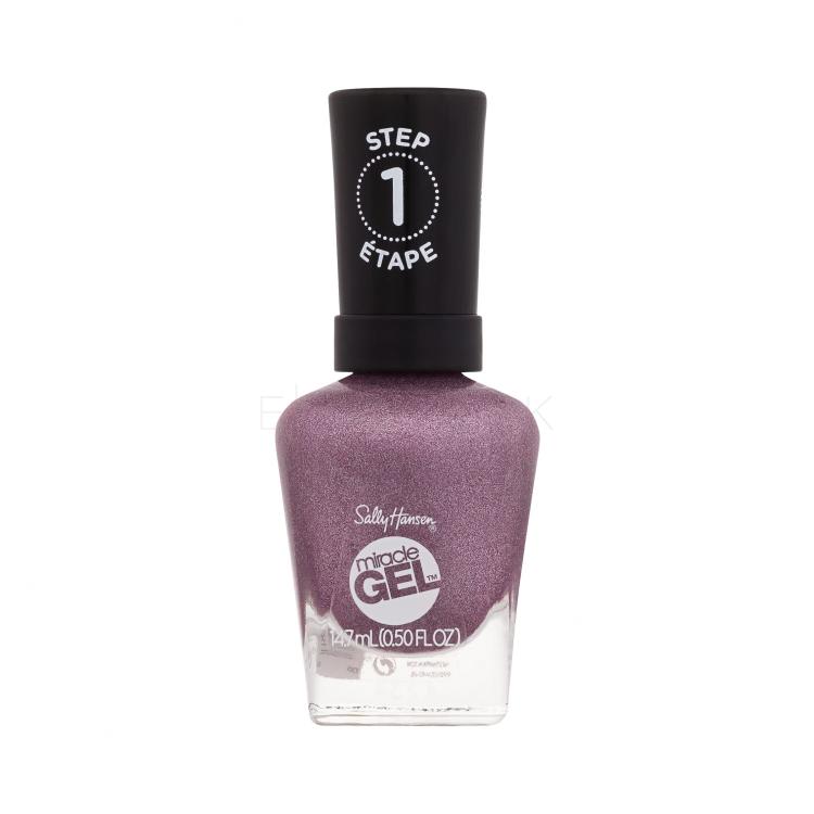 Sally Hansen Miracle Gel Lak na nechty pre ženy 14,7 ml Odtieň 564 Metro Midnight