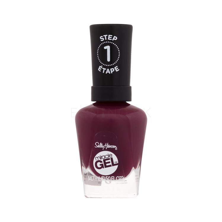 Sally Hansen Miracle Gel Lak na nechty pre ženy 14,7 ml Odtieň 489 V-Amplifide