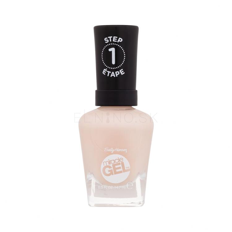 Sally Hansen Miracle Gel Lak na nechty pre ženy 14,7 ml Odtieň 610 Cream of the Crop