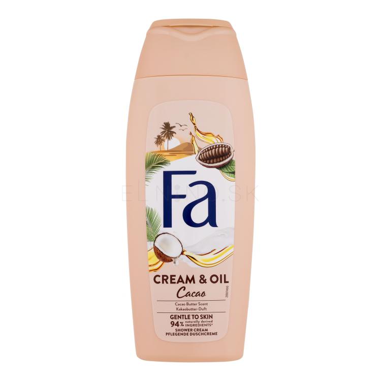 Fa Cream &amp; Oil Cacao Shower Cream Sprchovací krém pre ženy 400 ml