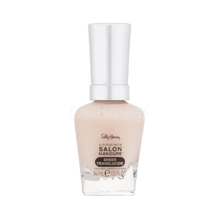 Sally Hansen Complete Salon Manicure Sheer Translucide Lak na nechty pre ženy 14,7 ml Odtieň 141 Arm Candy