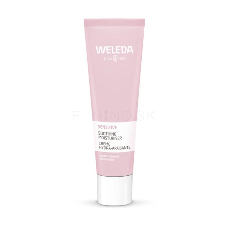 Weleda Sensitive Soothing Moisturiser Denný pleťový krém pre ženy 30 ml