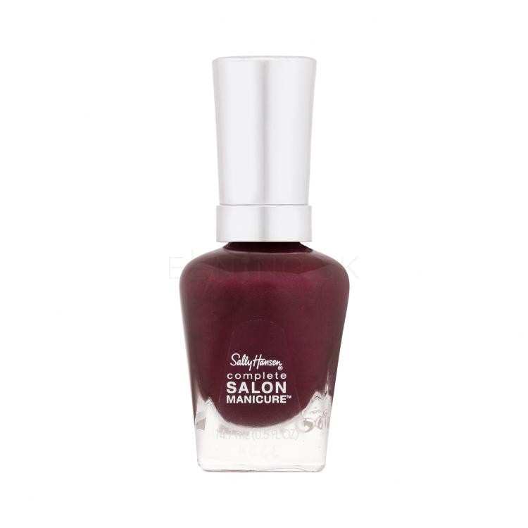 Sally Hansen Complete Salon Manicure Lak na nechty pre ženy 14,7 ml Odtieň 411 Wine Not