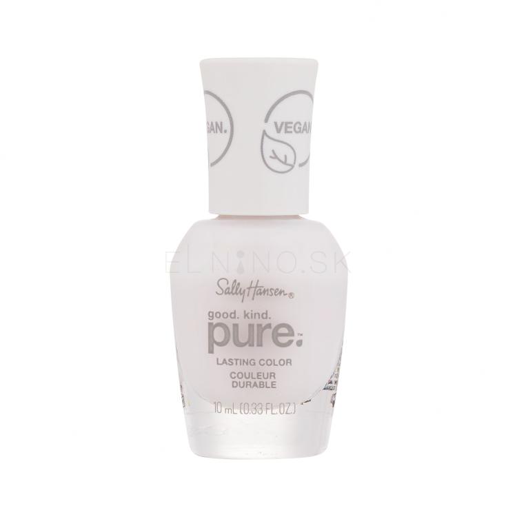 Sally Hansen Good. Kind. Pure. Lak na nechty pre ženy 10 ml Odtieň 110 White Tea Sheer