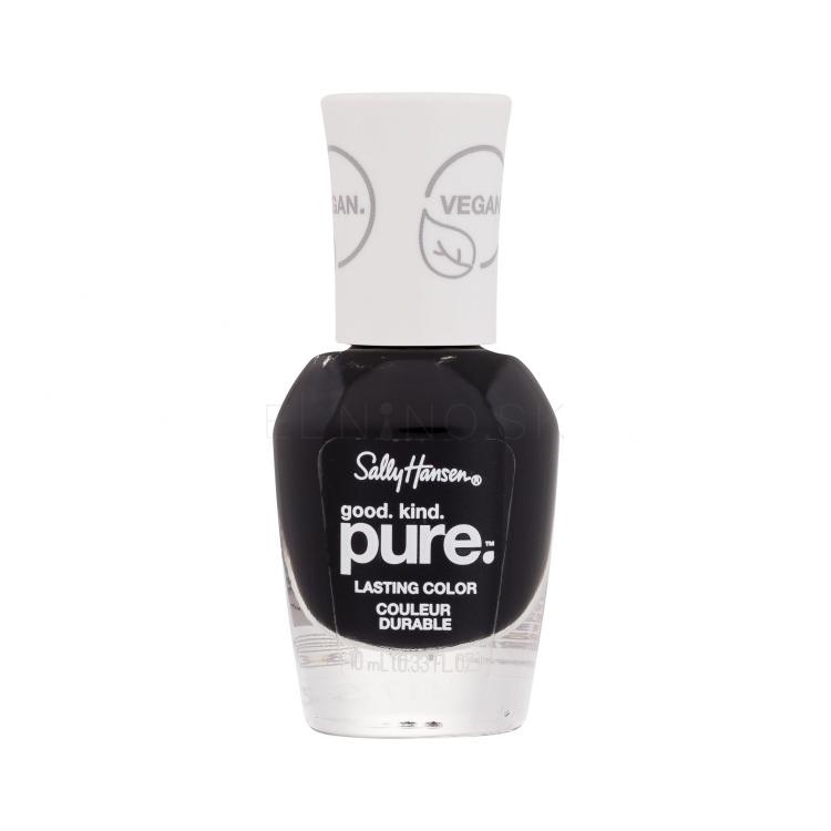 Sally Hansen Good. Kind. Pure. Lak na nechty pre ženy 10 ml Odtieň 410 Black Stone