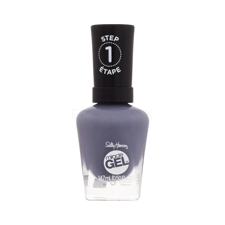 Sally Hansen Miracle Gel Lak na nechty pre ženy 14,7 ml Odtieň 809 Slate-r Girl