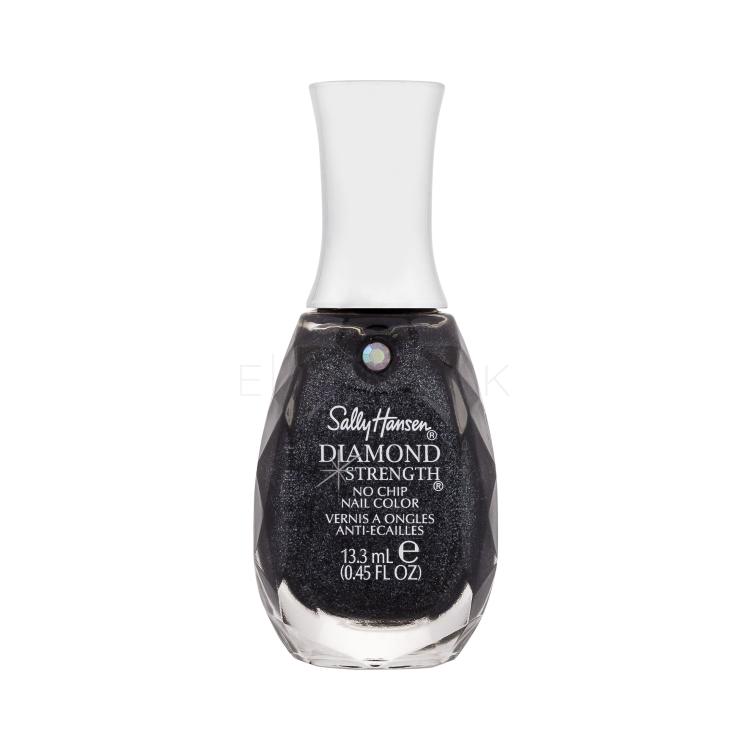 Sally Hansen Diamond Strength Lak na nechty pre ženy 13,3 ml Odtieň 480 Black Diamonds