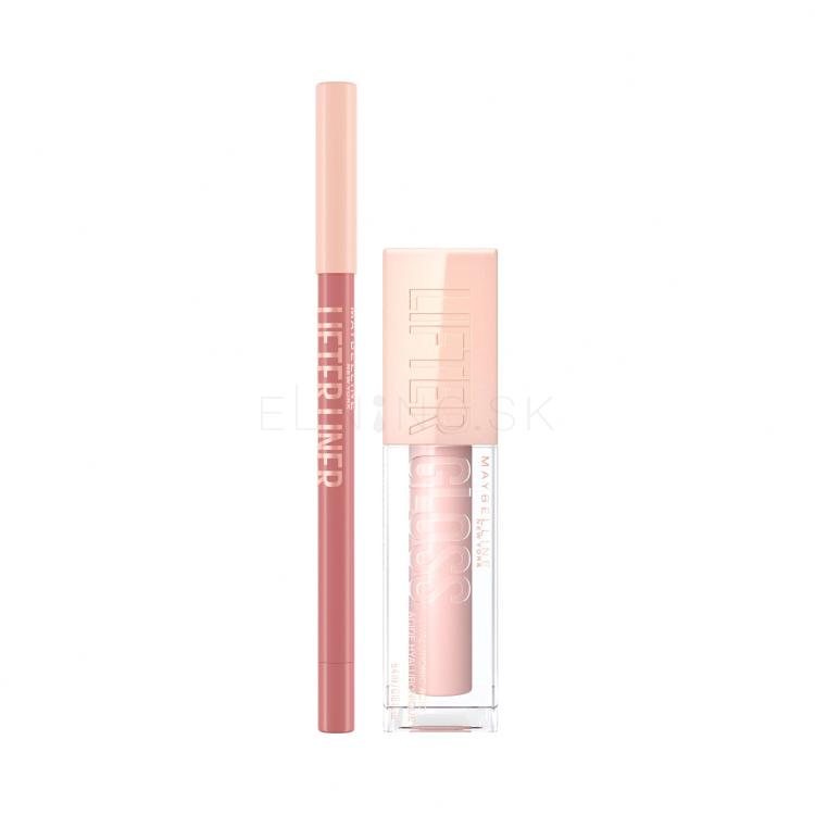 Set Lesk na pery Maybelline Lifter Gloss + Ceruzka na pery Maybelline Lifter Liner