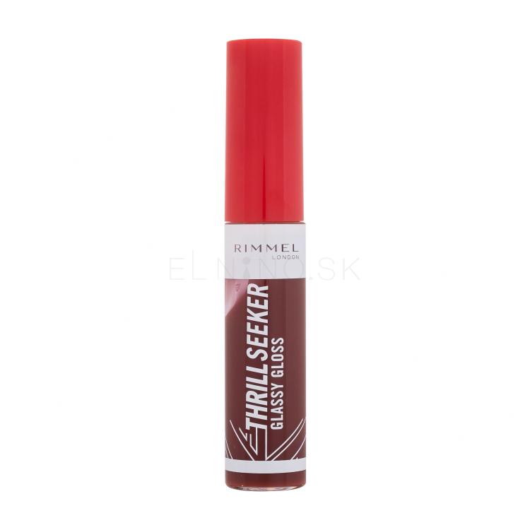 Rimmel London Thrill Seeker Glassy Gloss Lesk na pery pre ženy 10 ml Odtieň 750 Frosted Berry