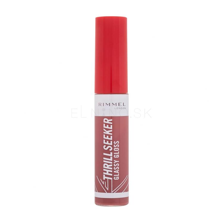 Rimmel London Thrill Seeker Glassy Gloss Lesk na pery pre ženy 10 ml Odtieň 700 Sprinkled Sugar