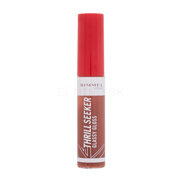 Rimmel London Thrill Seeker Glassy Gloss Lesk na pery pre ženy 10 ml Odtieň 650 Sweet Frosting