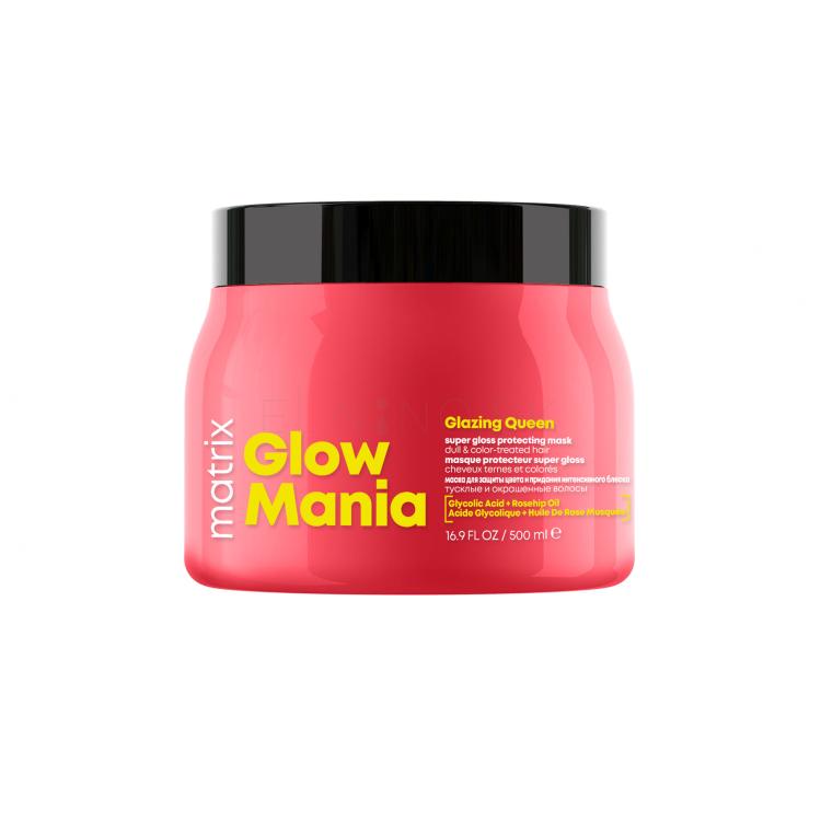 Matrix Glow Mania Glazing Queen Mask Maska na vlasy pre ženy 500 ml