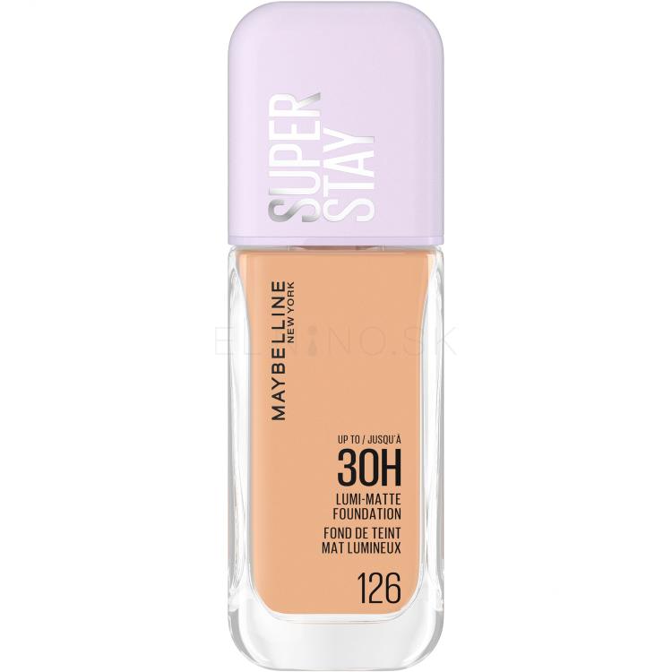 Maybelline Super Stay Lumi-Matte Foundation Make-up pre ženy 35 ml Odtieň 126