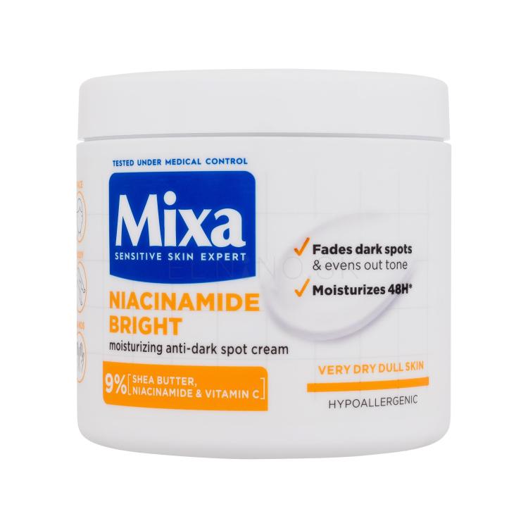 Mixa Niacinamide Bright Moisturizing Anti-Dark Spot Cream Telový krém pre ženy 400 ml