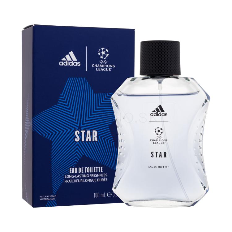 Adidas UEFA Champions League Star Toaletná voda pre mužov 100 ml poškodená krabička