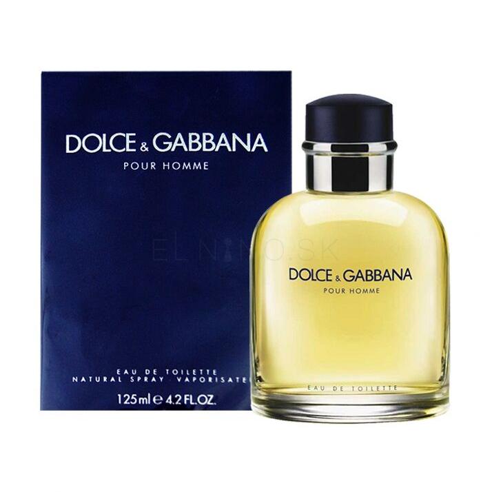 Dolce&amp;Gabbana Pour Homme Toaletná voda pre mužov 125 ml poškodená krabička