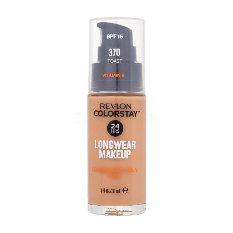 Revlon Colorstay Combination Oily Skin SPF15 Make-up pre ženy 30 ml Odtieň 370 Toast