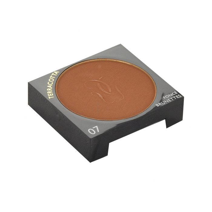 Guerlain Terracotta Moisturising Bronzer pre ženy 6 g Odtieň 07 Foncé-Brunettes tester