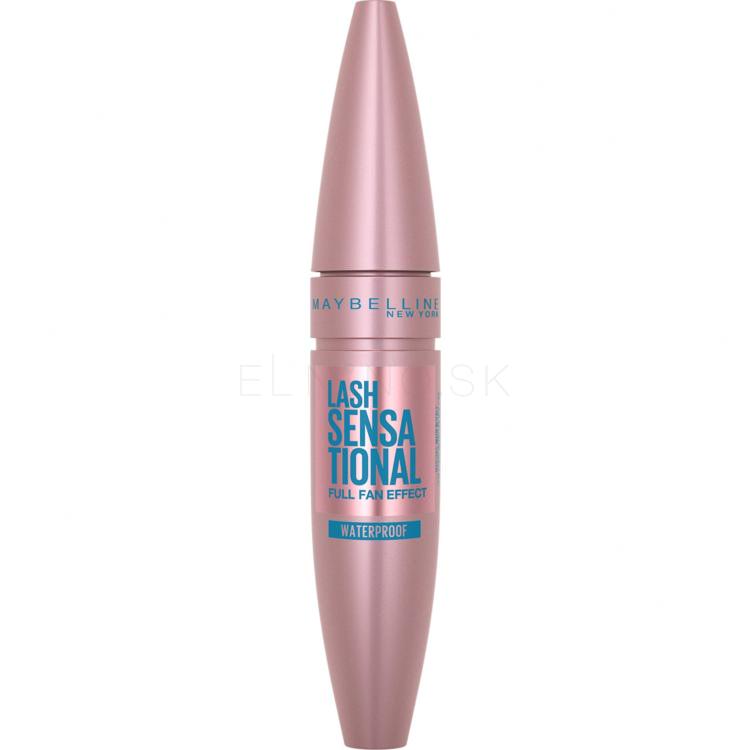 Maybelline Lash Sensational Waterproof Špirála pre ženy 9,4 ml Odtieň Very Black