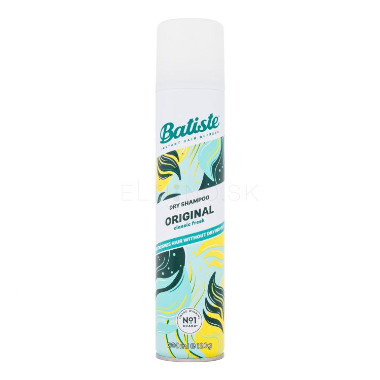 Batiste Original Suchý šampón pre ženy 200 ml