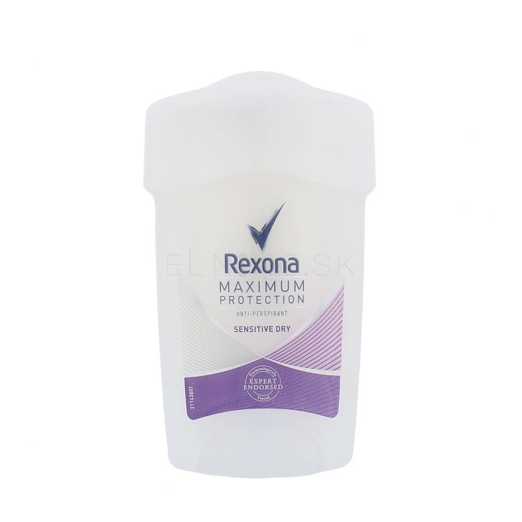 Rexona Maximum Protection Sensitive Dry Antiperspirant pre ženy 45 ml