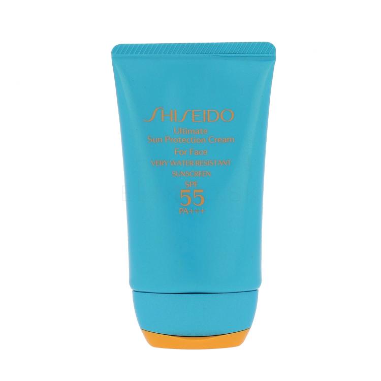 Shiseido Ultimate Sun Protection SPF55 Opaľovací prípravok na tvár pre ženy 50 ml tester