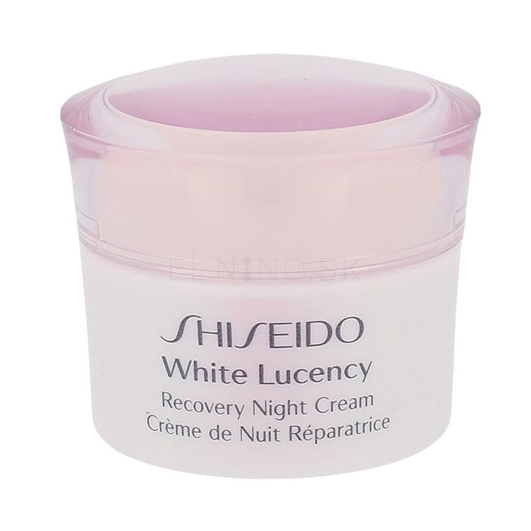 Shiseido White Lucency Nočný pleťový krém pre ženy 40 ml tester