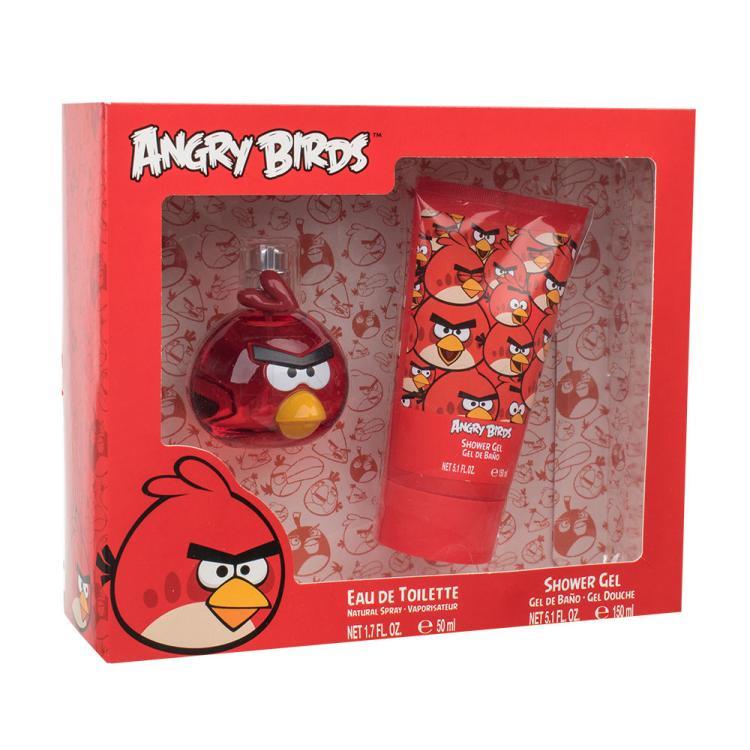 Angry Birds Angry Birds Red Bird Darčeková kazeta toaletná voda 50 ml + sprchovací gél 150 ml