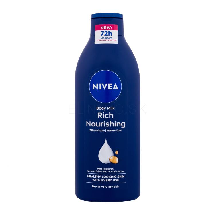 Nivea Body Milk Rich Nourishing Telové mlieko pre ženy 400 ml