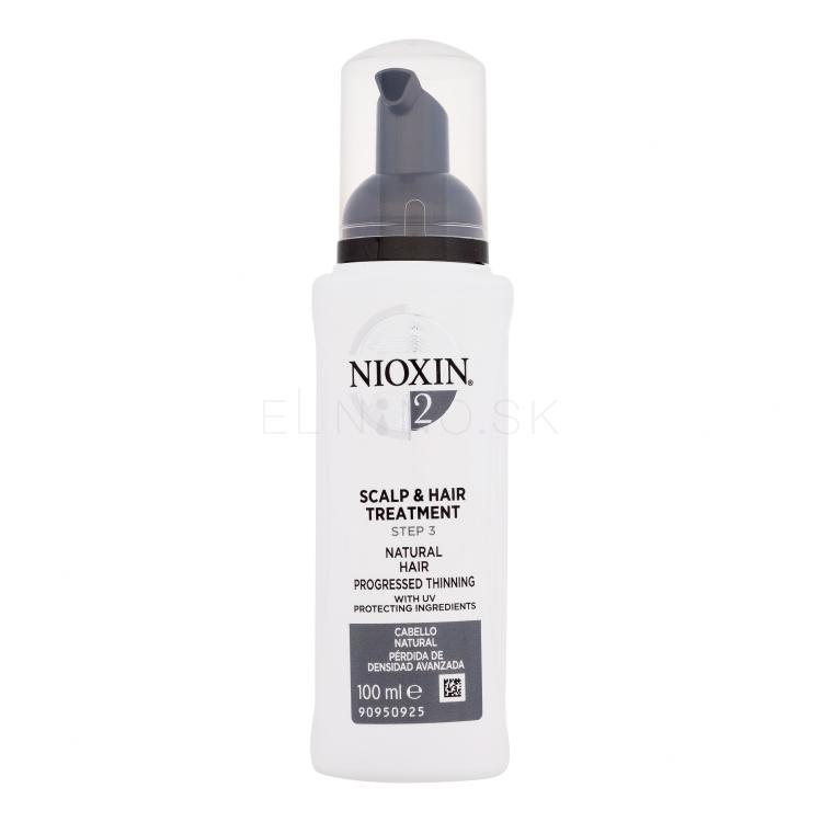 Nioxin System 2 Scalp &amp; Hair Treatment Balzam na vlasy pre ženy 100 ml