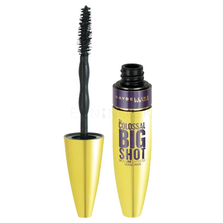 Maybelline The Colossal Big Shot Špirála pre ženy 9,5 ml Odtieň Very Black