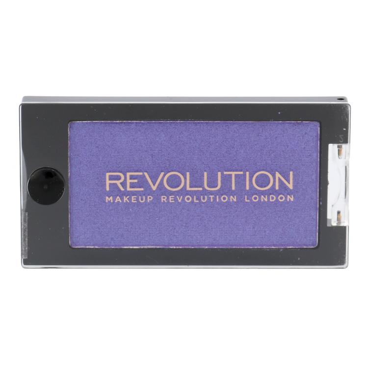 Makeup Revolution London Mono Eyeshadow Očný tieň pre ženy 2,3 g Odtieň Purple Heaven