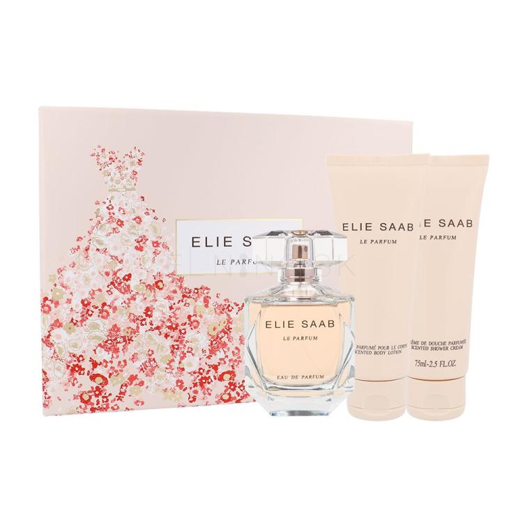 Elie Saab Le Parfum Darčeková kazeta parfumovaná voda 90 ml + telové mlieko 75 ml + sprchovací krém 75 ml