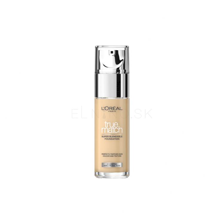 L&#039;Oréal Paris True Match Super-Blendable Foundation Make-up pre ženy 30 ml Odtieň 1.D/1.W