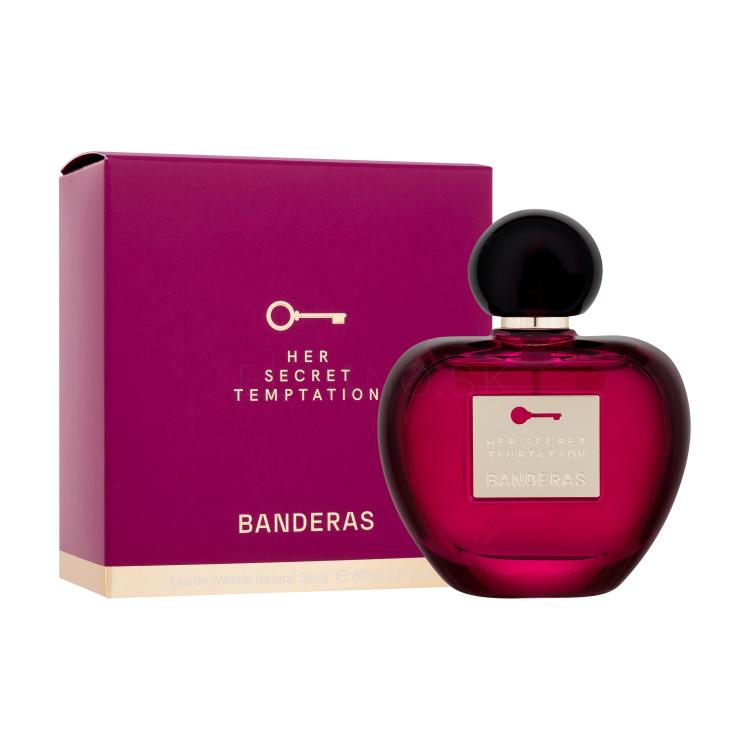 Banderas Her Secret Temptation Toaletná voda pre ženy 80 ml