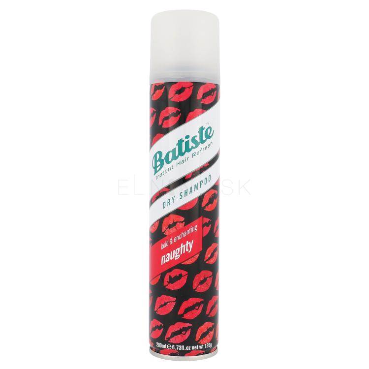 Batiste Naughty Suchý šampón pre ženy 200 ml poškodený flakón